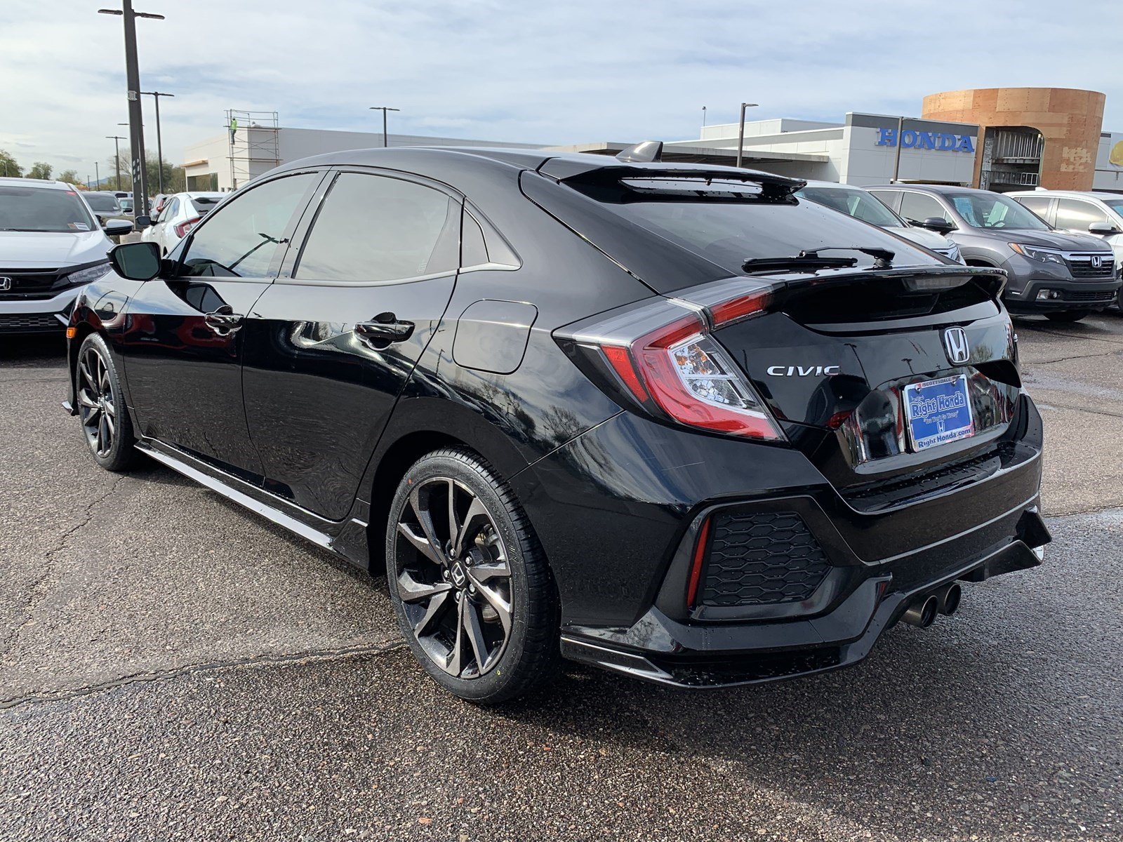 Certified Pre Owned 2017 Honda Civic Hatchback Sport Hatchback In